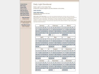 Daily Light Devotional preview