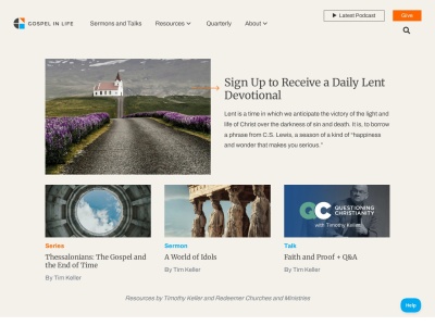 Gospel In Life preview